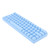 Mechanical Keyboard 64 Key White Light 3 Mode Ergonomic Layout 4 Switch Optional Blue Keyboard for WIN Brown Switch