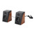 PC Speakers HiFi Deep Bass Adjustable Volume Plug and Play Desktop Speakers for TVs Computers Laptops Phones