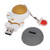 Flash Drive Fast Speed 16GB 32GB 64GB 128GB USB2.0 Interface Hot Swap Small Portable Cartoon Astronaut Flash DriveAstronaut Meteorite 32GB