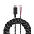 2.2 Meters USB Cable Wire Line Replacement for Steelseries kana Mouse Black+White