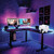 Controller Charging Station Smart Efficient Fast Dual Charging Dock with LED Indicator for PS5 Black White