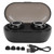 BTHi30 Bluetooth 5.0 Stereo True Wireless Earphone Noise Reduction Binaural Headset(Silver Black )