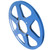 1/4 10.5 Inch Empty Tape Reel Aluminum Alloy 6 Hole Universal Opening Machine Part Empty Takeup Reel for REVOX Studer Blue