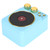 DC 3.7V Retro Bluetooth 5.0 Speaker with Smart Audio Voice Broadcast for MP3 / TF CardBlue