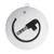 Mini Portable Travel 3.5mm Loud Speaker Builtin Battery for Mobile Phone MP3 PC White