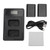 NP FW50 Camera Battery 7.2V 1850mAh with Dual USB LED Display Charging Dock for ZVE10 ILCE 5000 6500 7M2 NEX C3 5T