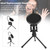 Microphone Shockproof Shock Mount Filter Bracket Stand Mic Stand for Podcast Studio Desktop
