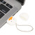 Cartoon Flash Drive USB Interface Ultra Stable Technology Cute U Disk Plug and Play Support Hot Swap USB Memory Stick Dumb Goose 128GB
