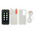 Soyes D18 Mini Mobile Phone 3G Mini for Android Smartphone 2.5 Inch Wifi 1GB 8GB Quad Core Phone for Students Light Blue Grey