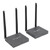 Wireless HD Transmitter Receiver Black 5G Dual Band 1920x1080P 60Hz 656FT Long Range HD Extender Kit for Home Theater Video Conference US Plug 100‑240V