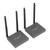 Wireless HD Transmitter Receiver Black 5G Dual Band 1920x1080P 60Hz 656FT Long Range HD Extender Kit for Home Theater Video Conference US Plug 100‑240V