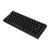 Mechanical Keyboard 82 Key RGB 3 Connection Modes Black Ergonomic Layout Computer Keyboard for Office 5V DCBlue Switch