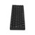 Mechanical Keyboard 82 Key RGB 3 Connection Modes Black Ergonomic Layout Computer Keyboard for Office 5V DCBlue Switch