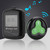 Restaurant Paging System Black Mobile Receiver   10 Black Green Silicone Pager