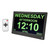 11.6 Inch Digital Calendar Alarm Day Clock 12 24 HR AM PM Date and Day 5 Alarm Digital Clock for Seniors 100‑240V EU Plug
