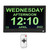 11.6 Inch Digital Calendar Alarm Day Clock 12 24 HR AM PM Date and Day 5 Alarm Digital Clock for Seniors 100‑240V EU Plug