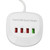 4 Ports USB Charger Station 36W QC3.0 Fast Charger for Mobile Phone Tablet 110‑240VUS Plug