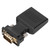 HD Multimedia Interface Female to VGA Male Adapter 1080P HD Converter Adapter for PC Laptop