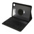 Magnetic Case for IOS Tablet Pro 11in 2019 2020 2021 2022 Rotating Detachable Translucent Case with Pencil Holder Keyboard Black
