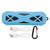Wireless Bluetooth Speaker Portable Outdoor Waterproof Speaker 360° Surround Sound Dual Pairing Mobile Power SpeakerBlue