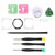 Front Outer Screen Glass Lens Replacement for Samsung Watch 42mm R810 R815 Screen Glass Cover