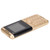 M3 1.44in 2G Large Button Cell Phone with Lanyard Dual SIM Card for Seniors 100‑240VGold UK Plug