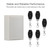 High power 85-220V Universal Learning Dual 2 way Wireless 1 to 5 Remote Control Switch Set