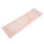 Silicone Keyboard 107 Keys Waterproof Dustproof Folding Two Colors 2.4G Wireless USB Soft Silicone Silent Keyboard