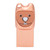 USB2.0 Flash Drive Cute Cartoon Portable Memory Stick with Adapter for Android Plug and PlayRose Gold 128G