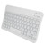 Wireless Bluetooth Keyboard 10in with RGB Backlight Square Keycap for Phone TabletWhite Thai