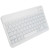 Wireless Bluetooth Keyboard 10in with RGB Backlight Square Keycap for Phone TabletWhite Thai