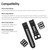 10Pcs 22mm Silicone Replacement Secure Rings Watch Strap Fasteners Band Keepers Strap Loops Compatible with GARMIN Watch, White