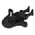 USB Flash Drive Funny Cute Cartoon Miniature Skull Shape Drive Memory Stick Pen Drive Gift128GB Black