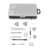 Electronic Screwdriver Kit 112 in 1 Magnetic Mini Accuracy DIY Repair Tool with Case for PC Laptop Watch