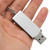 LAMYOO Rotating U Disk Zinc Alloy High Speed Bulk Storage Flash Drive Memory Device128GB