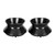 10 Inch Opener Polished Aluminum Alloy Universal Loading Device NAB Hub Adapters for Studer ReVox for Akai for Teac Black