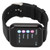 Z3 1.54inch Smart Watch with 240x240 IPS Color Screen Waterproof Heart Rate Fitness Watches Black