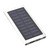 10000mAh Dual USB Portable Fast Charge Solar Mobile Power Bank Metal Case DIY Kit Silver