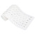 Silicone Keyboard Fully Sealed Design Lightweight Portable Silent Soft Comfortable USB Wired Silicone Keyboard for PCWhite