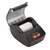 Thermal Printer Wireless Portable TYPE C Interface Visible Window Fast Printing Ticket Printer for Shipping Labels Black