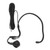6.35mm Earhook Microphone Ergonomic Dynamic 16.4ft Wired Headset Microphone for Karaoke Speakers Amplifiers Teaching