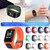 Compatible for TomTom Smart Bracelet Strap Compatible for Tom Tom Runner23 Spark Silicone Waterproof Replacement Wrist Strap