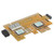 Desktop Diagnostic Card PCI PCIE 2LPC 4in1 Analyzer Motherboard 2Bit Debug Post Test Kit