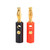 40Pcs 4mm Gold Plated Audio Speaker Wire Cable Screw Banana Plug Connector