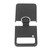 Solid Color Ring Holder Folding Case Phone Case with Ring for Z Flip4 Shockproof Holder Cover Black for Z Flip 4