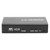 HDMI 2.0 1x2 Splitter 4K High Definition 1 in 2 out Video Distributor for Laptop DVd Set Top Box AC100V-240V(Black )