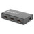 HDMI 2.0 1x2 Splitter 4K High Definition 1 in 2 out Video Distributor for Laptop DVd Set Top Box AC100V-240V(Black )