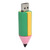 Flash Drive USB U Disk Pencil Model Memory Stick Mobile Data Transmission Storage Device128GB