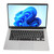 14.1 Inch FHD Laptop for Intel J4105CPU 1920x1080 6GB RAM 128GB ROM SSD Laptop PC for Windows 10 100‑240V EU Plug