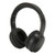 Bluetooth Headphone Active Noise Cancelling Dual Playback Mode Foldable Wireless Headset for Travel Office Black